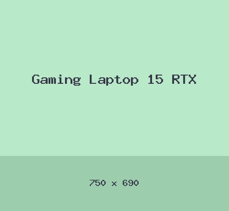 Gaming Laptop 15 RTX