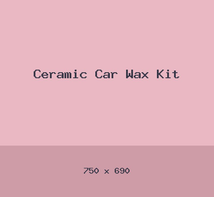 Ceramic Car Wax Kit