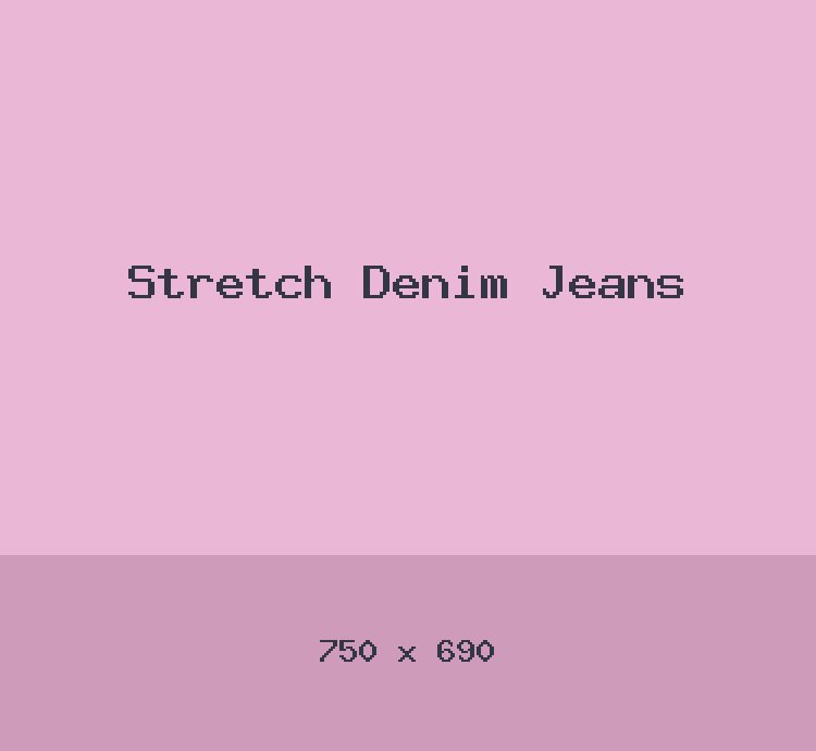 Stretch Denim Jeans