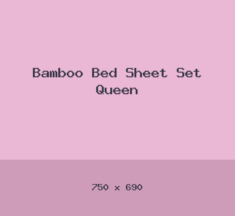 Bamboo Bed Sheet Set Queen