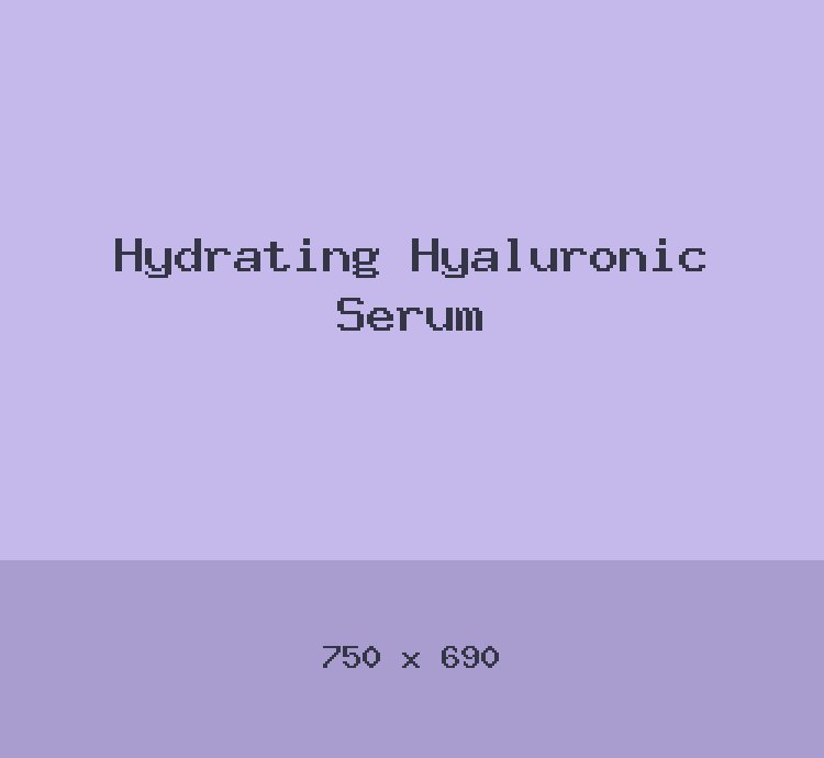 Hydrating Hyaluronic Serum