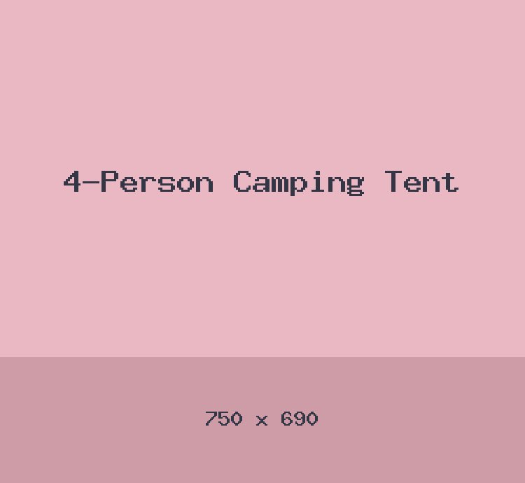 4-Person Camping Tent