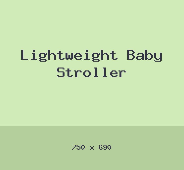 Lightweight Baby Stroller
