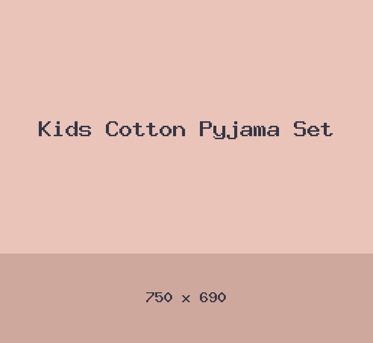 Kids Cotton Pyjama Set