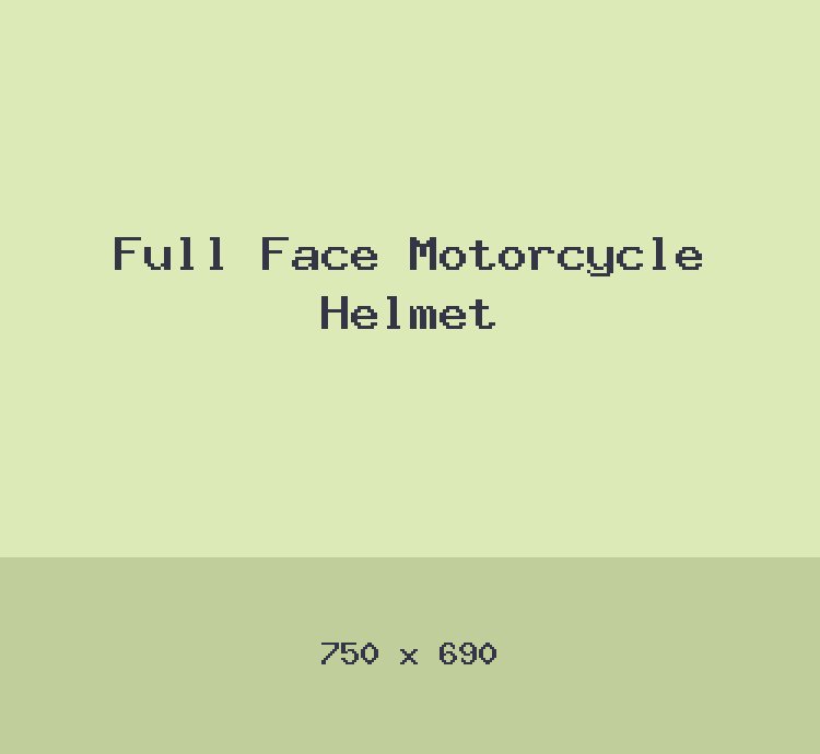 Full Face Motorcycle Helmet