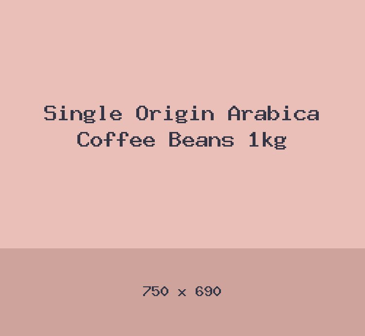 Single Origin Arabica Coffee Beans 1kg