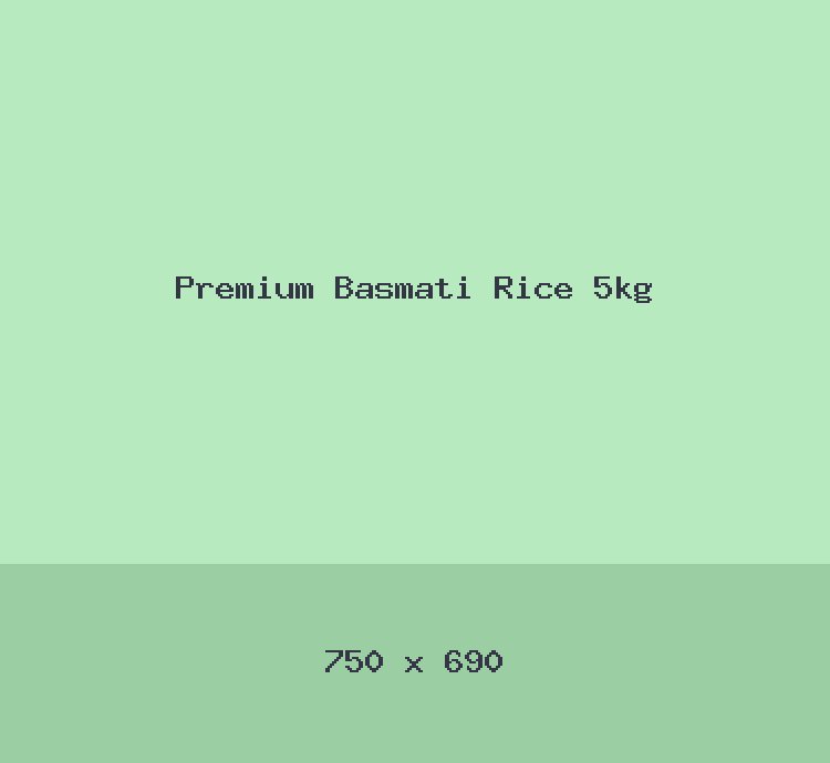 Premium Basmati Rice 5kg