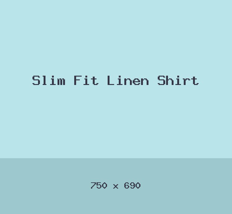 Slim Fit Linen Shirt